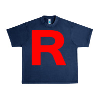 Navy team rocket long sleeve t shirt Urban Heavy Tee - artisFamous
