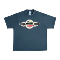 Midnight Navy daytona speedway Urban Heavy Tee - artisFamous