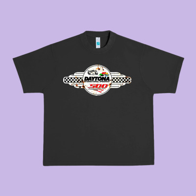 Daytona Speedway Urban Heavy Tee Designed By Artisfamous