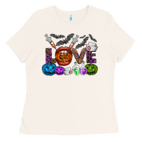 Bone love  halloween Ladies Tee - CowhideDigitalArt
