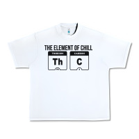 White mens the element of chill thc marijuana joke black Urban Heavy Tee - artisFamous