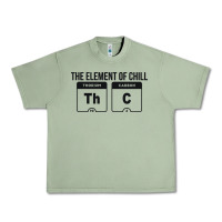 Oil Green mens the element of chill thc marijuana joke black Urban Heavy Tee - artisFamous