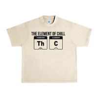 Sandshell mens the element of chill thc marijuana joke black Urban Heavy Tee - artisFamous