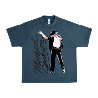 Midnight Navy Michael Jackson Urban Heavy Tee - artisFamous