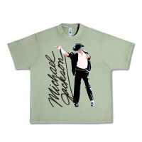 Oil Green Michael Jackson Urban Heavy Tee - artisFamous