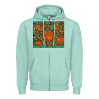 Seafoam basketball tumbler Zipper Hoodie - RanaPortraitStore