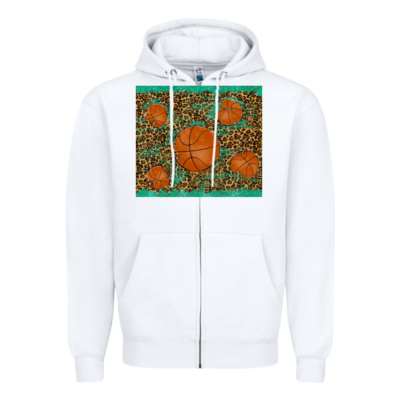 Basketball Tumbler Zipper Hoodie by RanaPortraitStore | Teevron