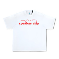 White speaker city Urban Heavy Tee - artisFamous