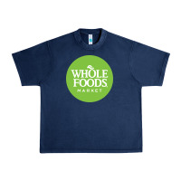 Navy Whole Foods Market Urban Heavy Tee - artisFamous