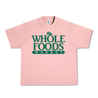 Salmon Whole Foods Market Urban Heavy Tee - artisFamous