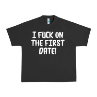 Pigment Black i f'ck on the first date Urban Heavy Tee - artisFamous