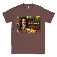 Chestnut Juneteenth black teacher magic Classic Tee - FaDigitalArtStudio