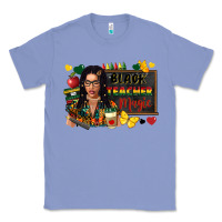 Colony Blue Juneteenth black teacher magic Classic Tee - FaDigitalArtStudio