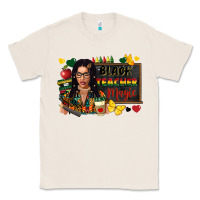Natural Juneteenth black teacher magic Classic Tee - FaDigitalArtStudio