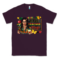Plum Juneteenth black teacher magic Classic Tee - FaDigitalArtStudio