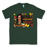 Sports Green Juneteenth black teacher magic Classic Tee - FaDigitalArtStudio