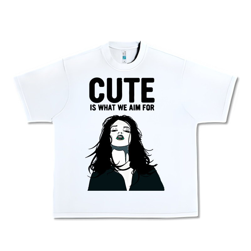 Cute Is What We Aim For Urban Heavy Tee by artisFamous | Teevron