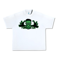 White The Frankenstein Urban Heavy Tee - artisFamous