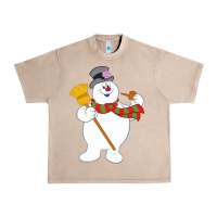 French Oak Frosty The Snowman New Sku Urban Heavy Tee - artisFamous