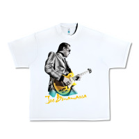White bonamassa guitar Urban Heavy Tee - artisFamous