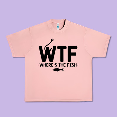 Where's The Fish Urban Heavy Tee Designed By Artisfamous