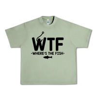 Oil Green where's the fish Urban Heavy Tee - artisFamous