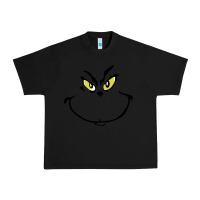 Black Grinch Face Urban Heavy Tee - artisFamous
