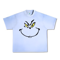 Grape Ice Grinch Face Urban Heavy Tee - artisFamous