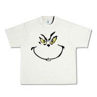Pistachio Grinch Face Urban Heavy Tee - artisFamous