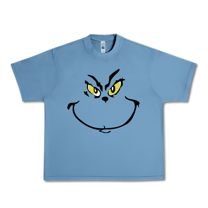 Grinch Face Urban Heavy Tee by artisFamous | Teevron