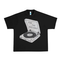 Black for the record Urban Heavy Tee - artisFamous