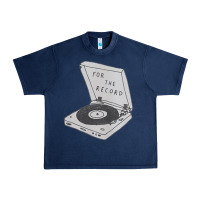 Navy for the record Urban Heavy Tee - artisFamous