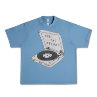 Pebble Blue for the record Urban Heavy Tee - artisFamous