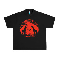 Black giraffe Urban Heavy Tee - artisFamous