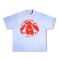 Grape Ice giraffe Urban Heavy Tee - artisFamous