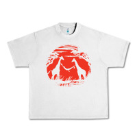 Lunar Rock giraffe Urban Heavy Tee - artisFamous