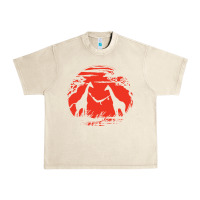 Sandshell giraffe Urban Heavy Tee - artisFamous