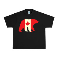 Black Canadian Bear Urban Heavy Tee - artisFamous