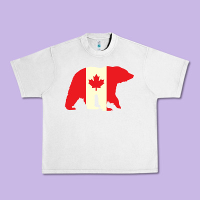 Canadian Bear Urban Heavy Tee Designed By Artisfamous