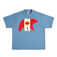 Pebble Blue Canadian Bear Urban Heavy Tee - artisFamous