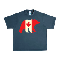 Midnight Navy Canadian Bear Urban Heavy Tee - artisFamous