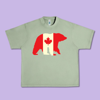 Canadian Bear Urban Heavy Tee Designed By Artisfamous