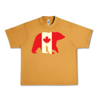 Peanut Butter Canadian Bear Urban Heavy Tee - artisFamous