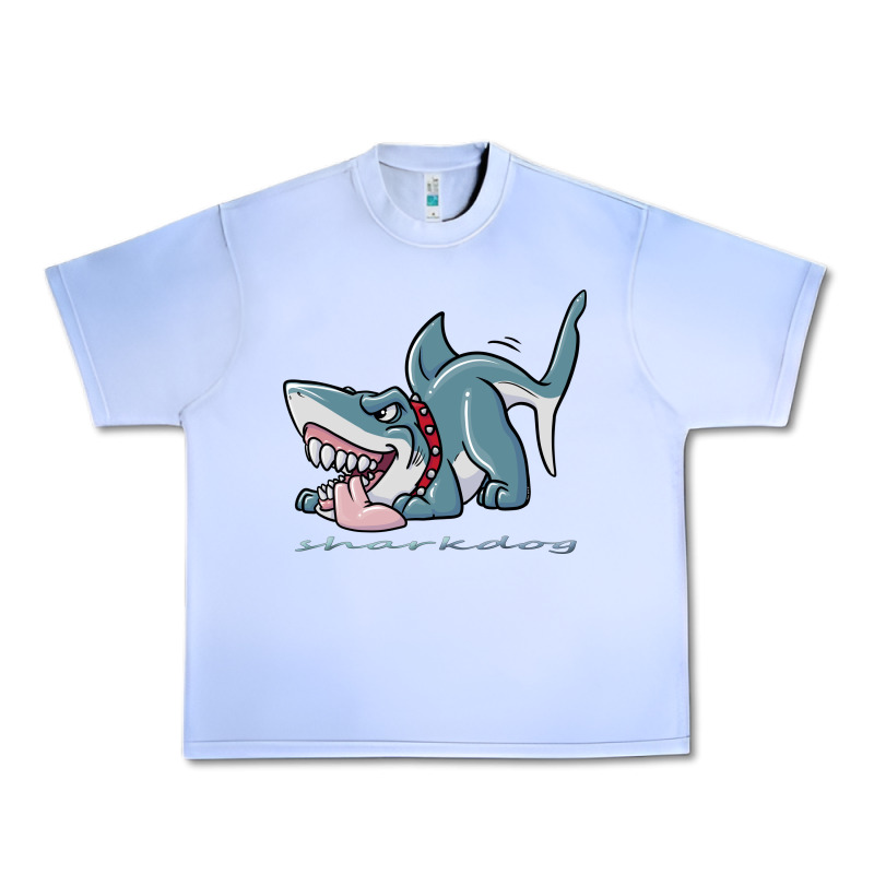 Sharkdog Sticker Urban Heavy Tee by artisFamous | Teevron