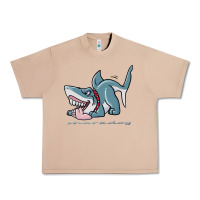 Burro Sharkdog Sticker Urban Heavy Tee - artisFamous