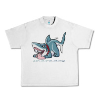 Lunar Rock Sharkdog Sticker Urban Heavy Tee - artisFamous