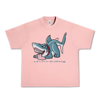 Salmon Sharkdog Sticker Urban Heavy Tee - artisFamous