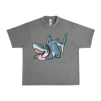 Tornado Sharkdog Sticker Urban Heavy Tee - artisFamous