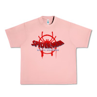 Salmon into the spider verse film Urban Heavy Tee - artisFamous