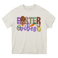 Cream Easter Vibes Heavy Core Tee - BundleAndBundleShop